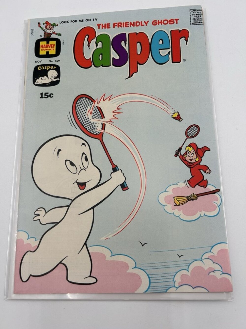 CASPER THE FRIENDLY GHOST #159 Harvey Comics 1971 tv high grade Comic Book
